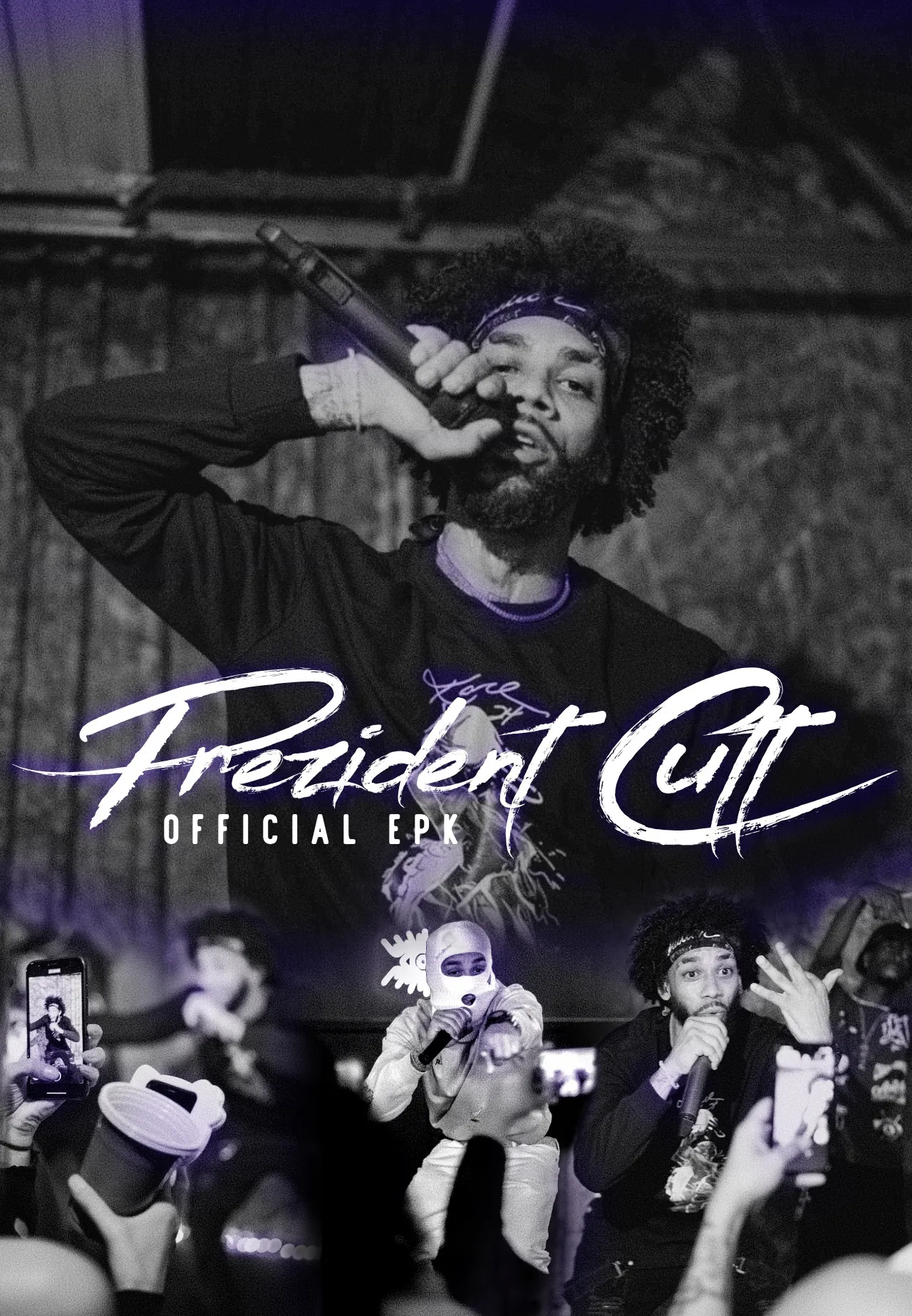 Prezident Cutt official EPK cover, performing with the crowd